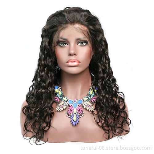 raw malaysian hair wig vendor cuticle aligned lace front deep curly wigs hd lace natural hair wigs for black women